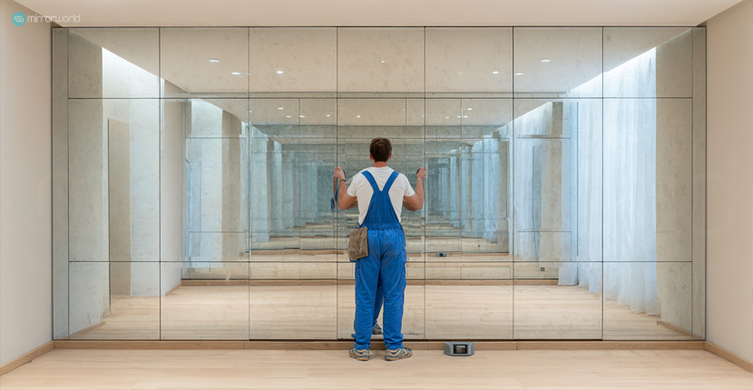 full length wall mirror [locatiom] MK18 1